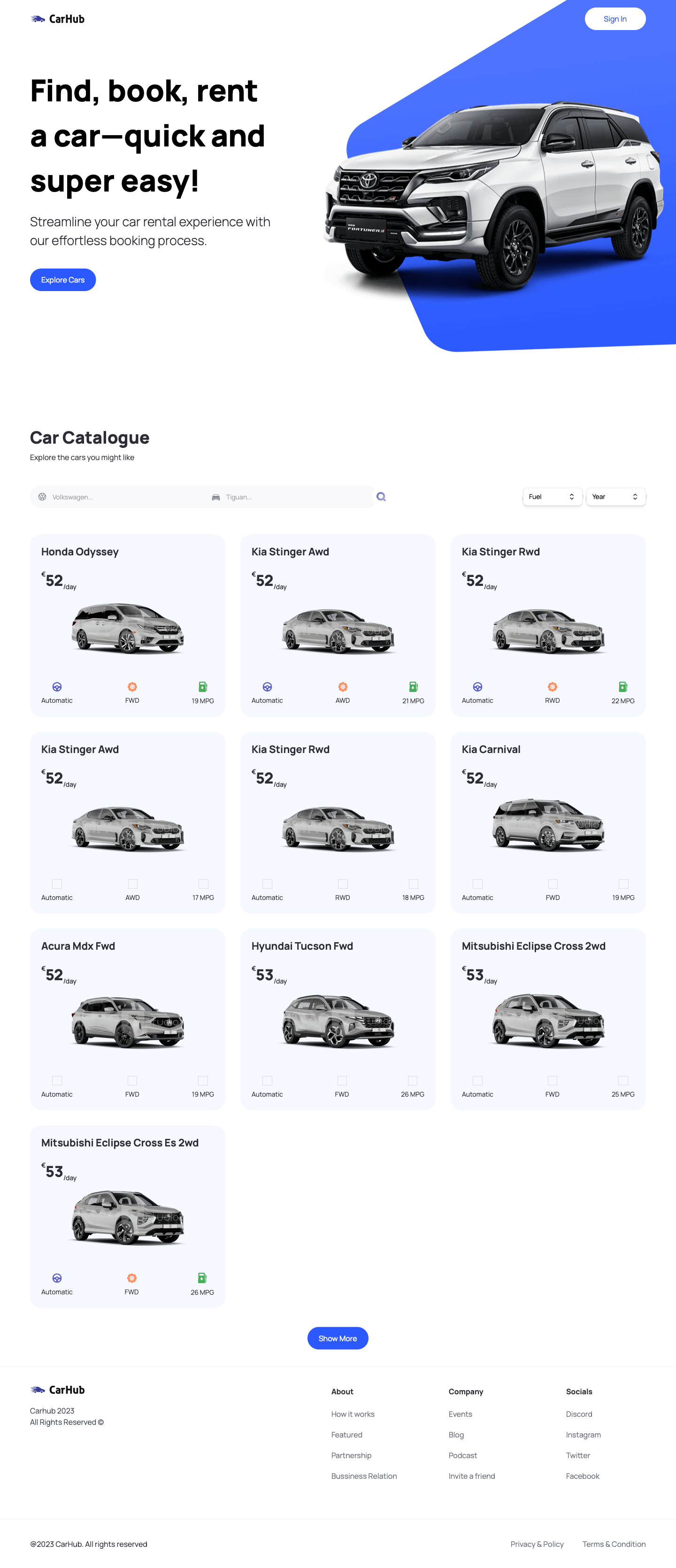 CarHub